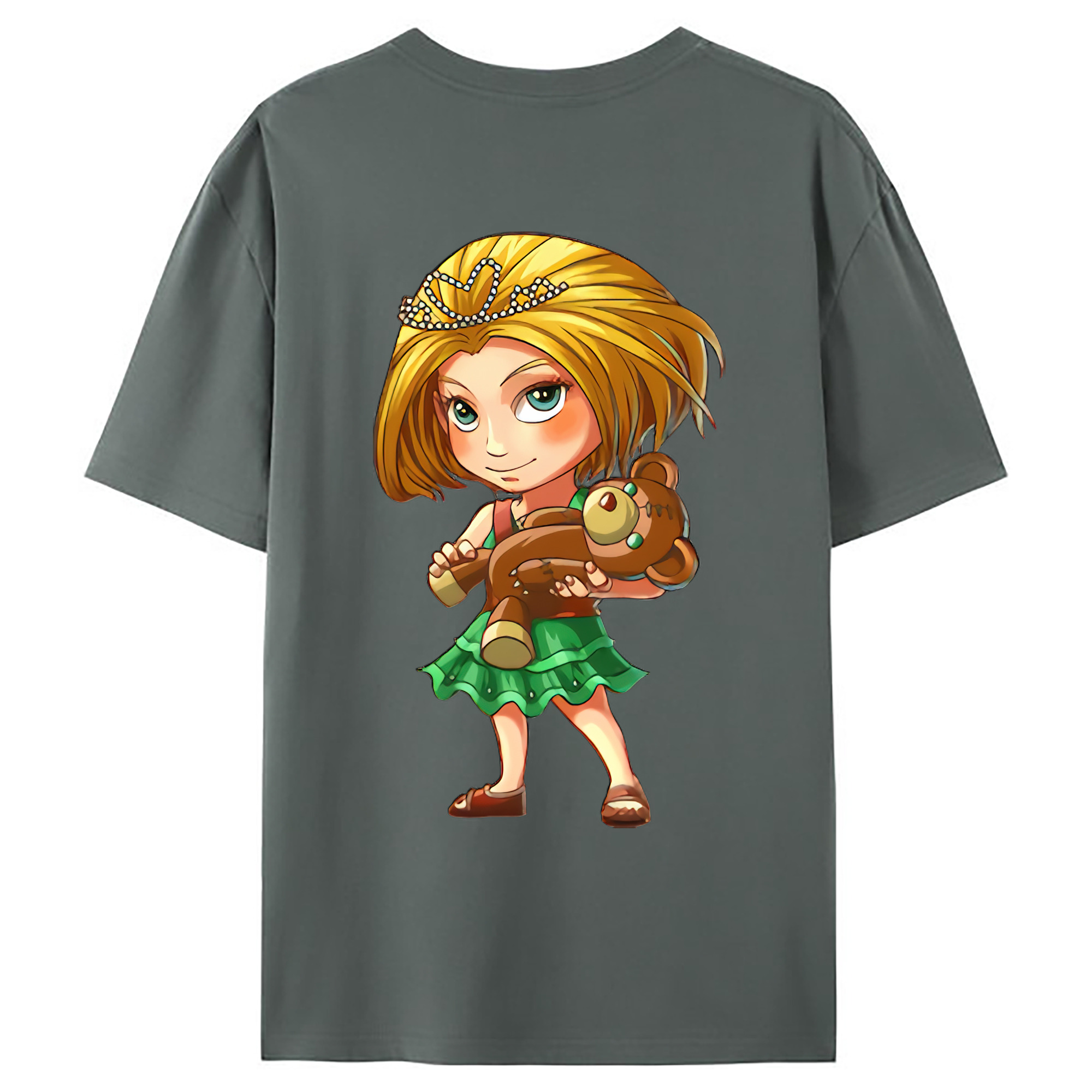 （画像用） リーグ・オブ・レジェンド League of Legends LOL 綿100％ メンズ半袖Tシャツ（バックプリント） 通気性